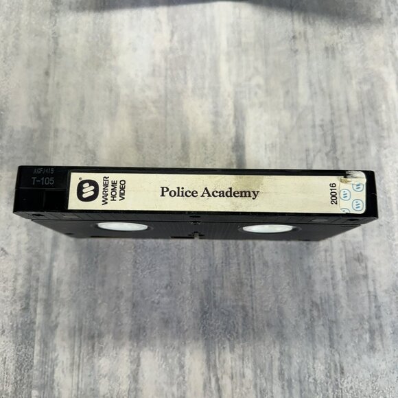 Police Academy VHS Warner Home Video - Black Clamshell Vintage Rare - Picture 12 of 13